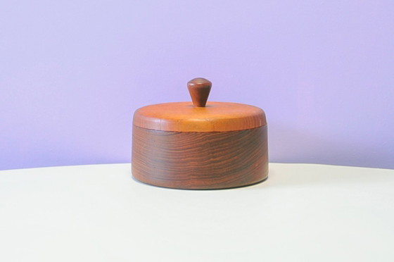 Ciotola in teak vintage con coperchio – Accessori da tavola, Wood (photo 2 of 5)