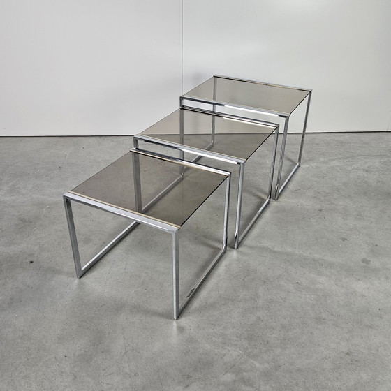 Image 1 of Tables d'appoint vintage en or 23k