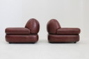 Set of Vintage Sapporo Italian Mobil Girgi Armchairs, 1970s