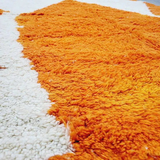 Prachtig handgemaakt oranje vloerkleed 200cm x 300cm – Vloerkleden en tapijten, Wool, Modern (photo 6 of 10)