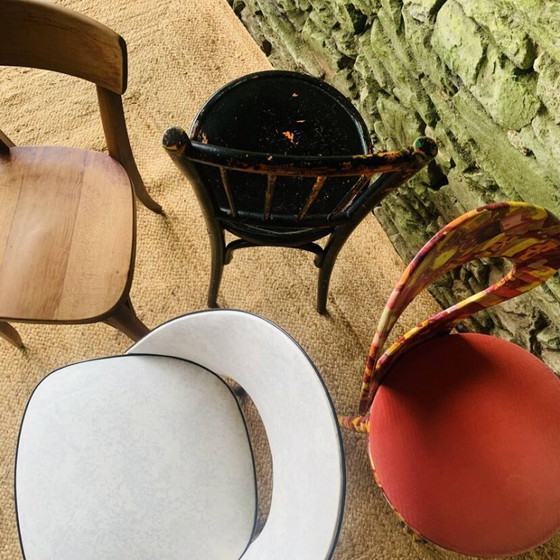 Image 1 of Set di 4 sedie spaiate