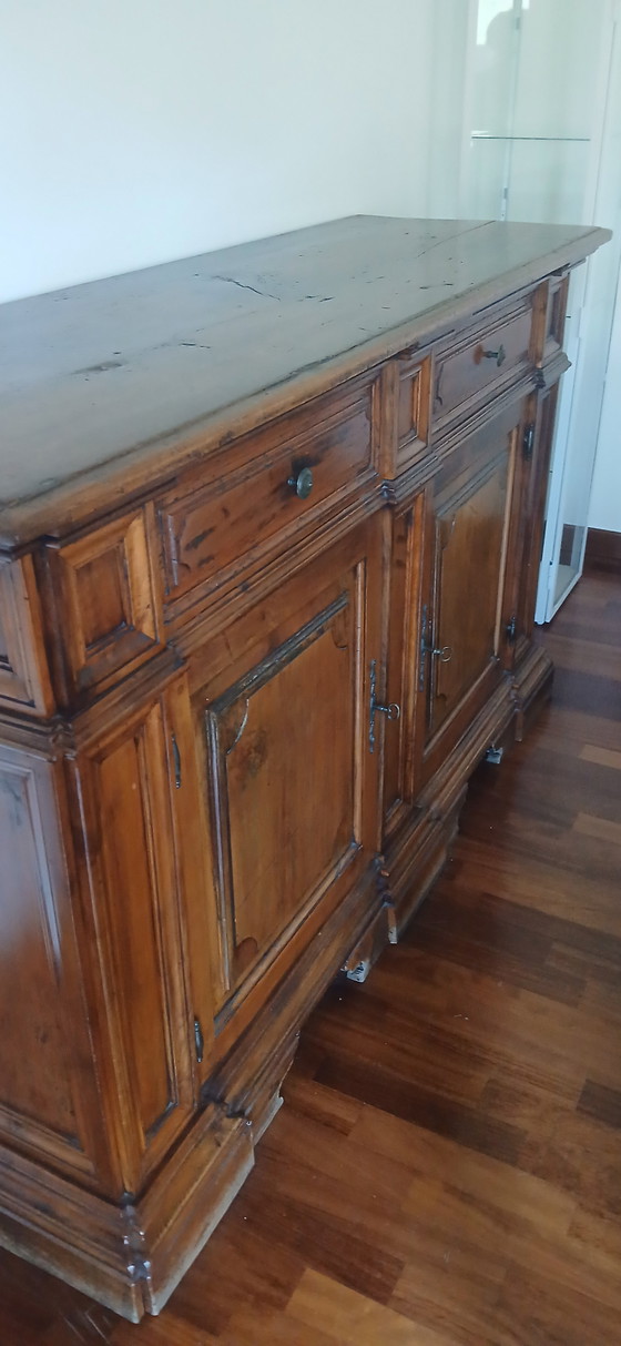 Image 1 of 16th century sideboard already restored