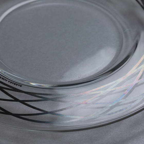 Image 1 of 6 piece plate set by Barbara Forni for Egizia, HWC, Ettore Sottsass Associati