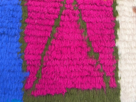 Image 1 of Berber Vloerkleed - 251 cm x 156 cm - gekleurde Wol