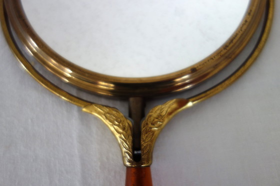 Image 1 of Double-Sided Hand-Held or Table Mirror, 60s