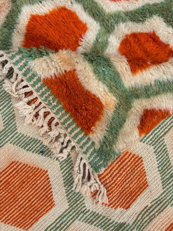 Image 1 of Marokkaans tapijt stijl Seventy, Marokkaans interieur woonkamer 220x300 cm