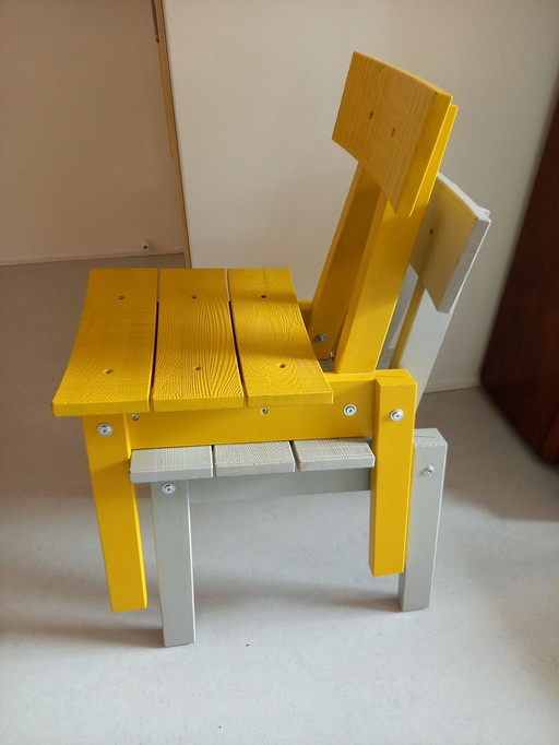 6x dining chairs by Piet Hein Eek for IKEA