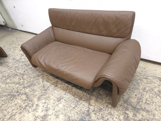 Image 1 of Canapé design deux places en cuir De Sede DS 2011