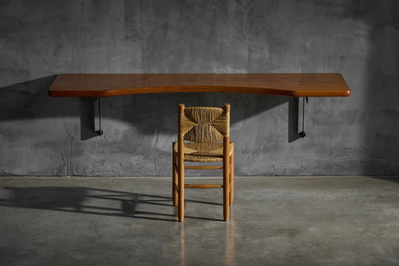 Image 1 of Wall-Mounted Desk by Charlotte Perriand, France, 1970s