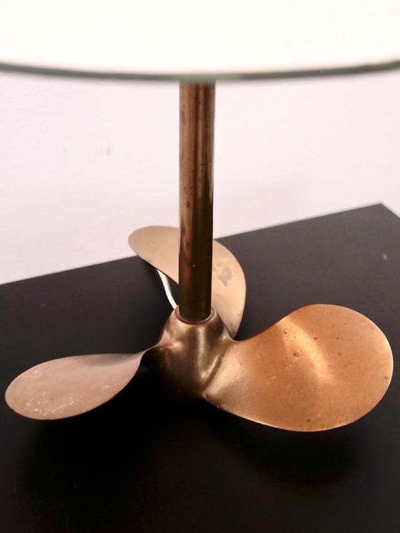 Image 1 of lampada decorativa nautica da mare, ottone massiccio