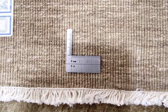 Image 1 of Modern Gabbeh Loom Eenkleurig Handgeknoopt Tapijt 294 X 201 Cm Nieuw Tapijt