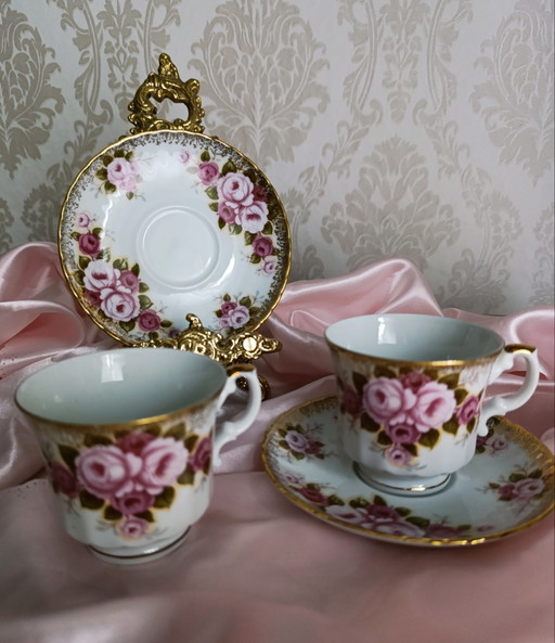 Vintage Winterling Bavaria porseleinen theeset – tafelaccessoires, Porcelain