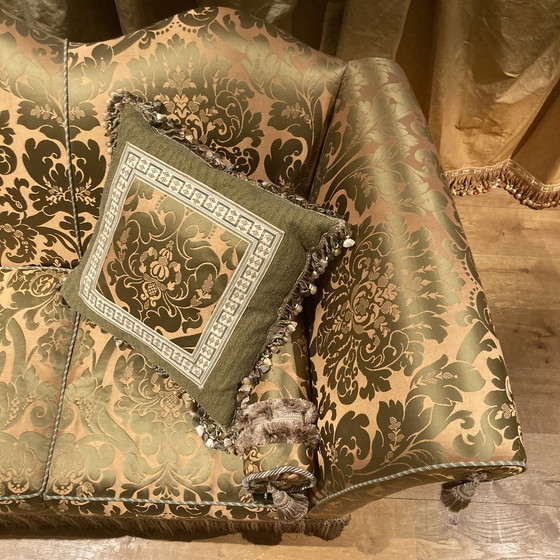 Image 1 of Sofá Donghia San Marco de 3 plazas con cojines decorativos