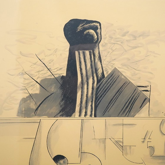 Image 1 of Aldo Mondino, Litografia a colori su carta, Danza, anni '70