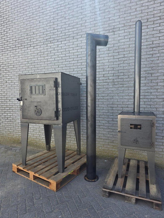 Piet-Hein Eek Stove - Stufa da esterno in acciaio corten – Piet Hein Eek, Accessori da giardino, Metal (photo 6 of 7)