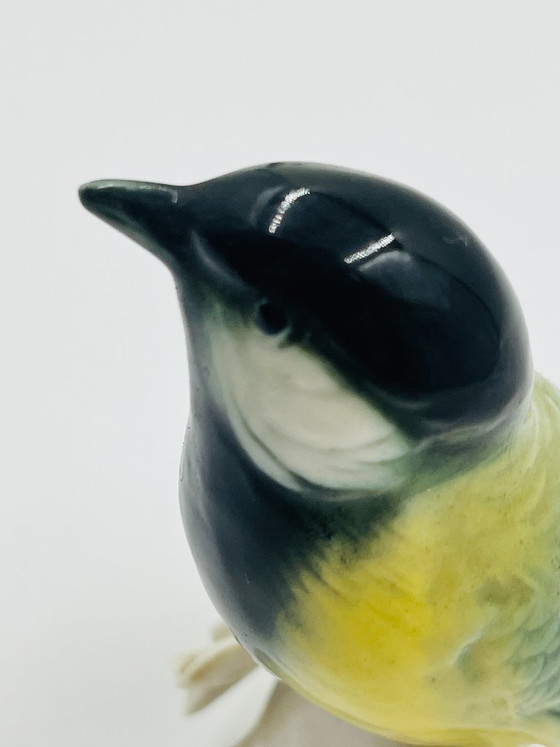 Figurine d'oiseau en céramique, Karl Ens, Objets déco, Jaune (photo 5 sur 10)