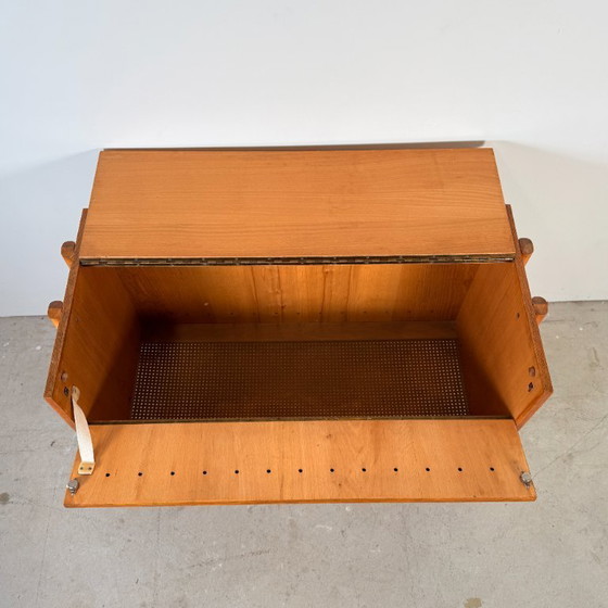 Image 1 of Coffre à couvertures/coffre à jouets vintage Monti300, Frantisek Jirak