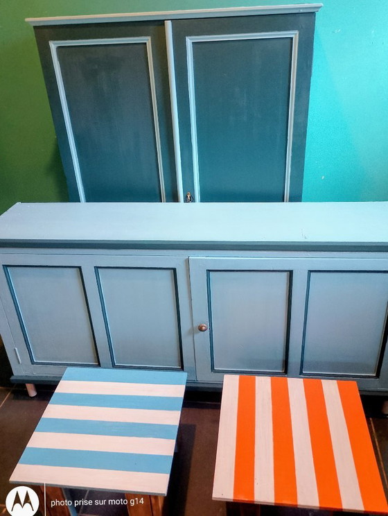 Image 1 of renoviertes Holzsideboard