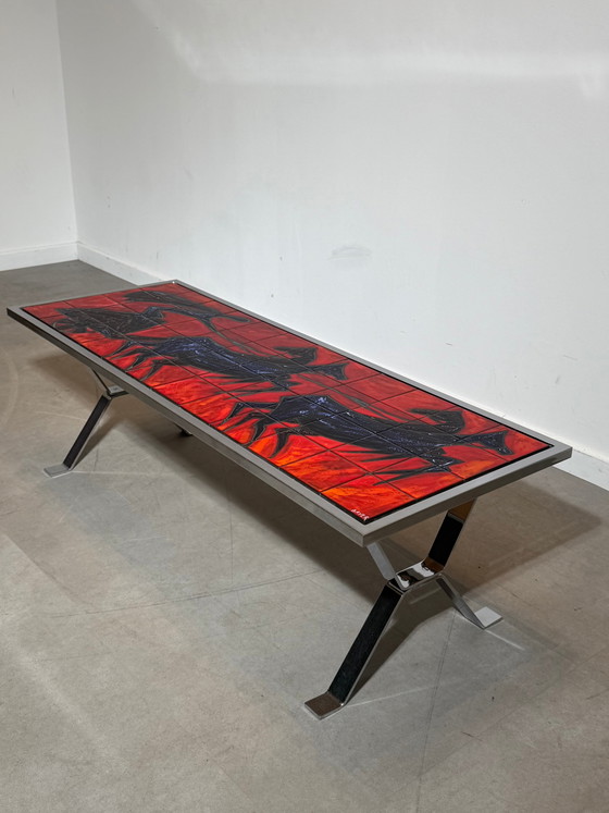 Image 1 of André Bayer Vintage Ceramic Coffee Table