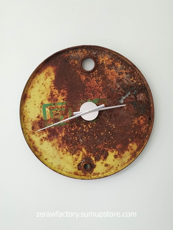 Image 1 of Industrial Wall Clock (Upcycled)