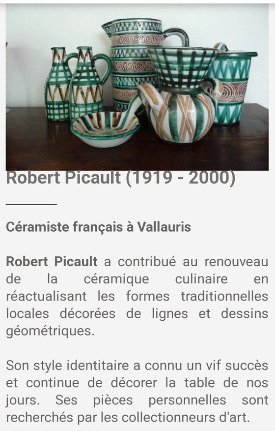 Image 1 of 6 messensteunen van Robert Picault Vallauris