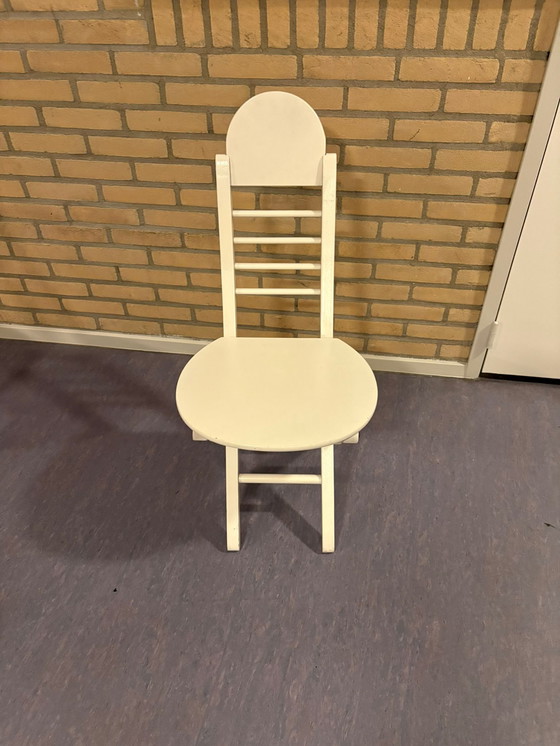 Image 1 of Sedie pieghevoli di design italiano degli anni '80