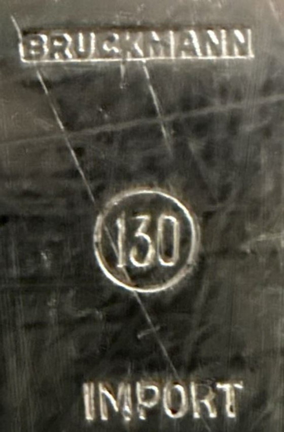 Image 1 of Plateau en argent – ​​Bruckmann & Söhne, Allemagne, années 1940.