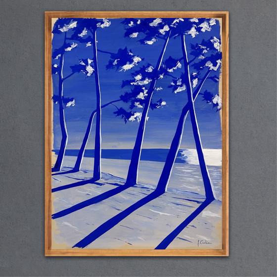 Image 1 of Gouache on 250g natural paper. Size 40x30cm.