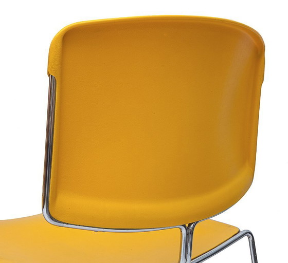 Set di 6 sedie Max Stacker – Steelcase Strafor, Sedie da pranzo, Cromo (photo 7 of 13)