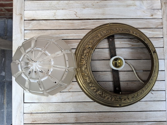 Image 1 of Art Nouveau plafondlamp j20/30