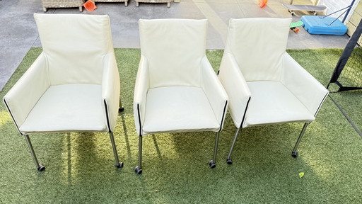 3 x Jan Neggers Design Dining Chairs For Sale