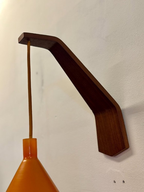 Vintage Philips NX118 Wall Lamp – Wall lights, Plastic, Wood (photo 3 of 7)