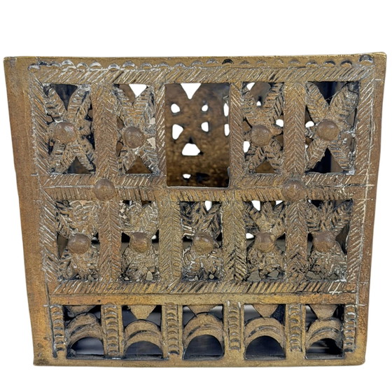 Antique Sumatran Brass Mosque Model – Indonesia – circa 1900–1920 – Decorative Objects, Wood (photo 8 of 11)