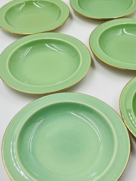 Set di 6 piatti fondi Keralux Boch – Boch Frères, Stoviglie, Ceramica (photo 6 of 9)