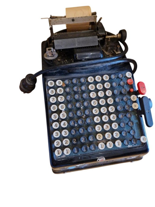 Antieke Burroughs telmachine, gemaakt in de VS. – decoratieve objecten, Other