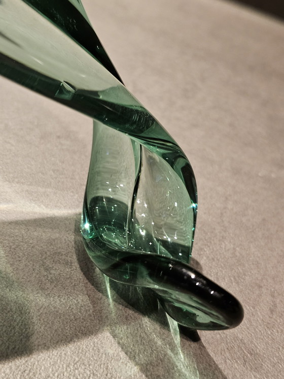 Image 1 of Unique vintage Murano art glass centerpiece