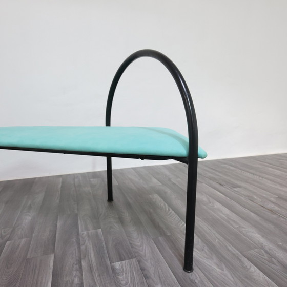 Image 1 of 198O's Memphis Style Modern Post Bench