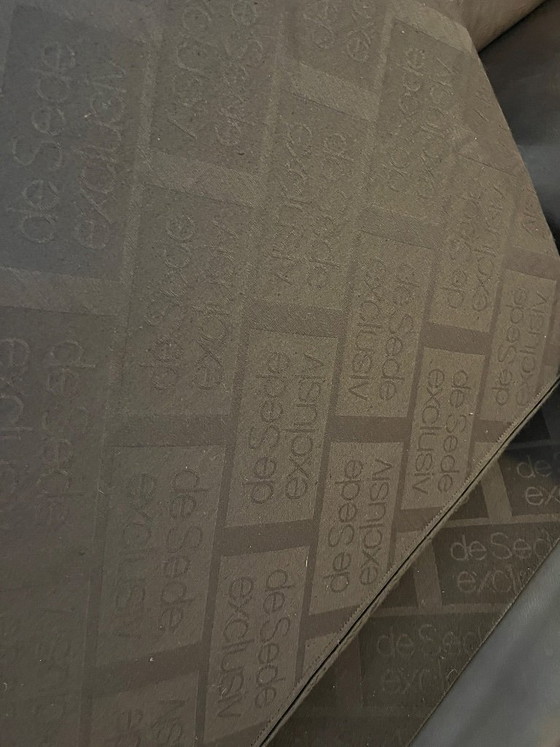 Image 1 of De Sede DS42 3 seater leather sofa