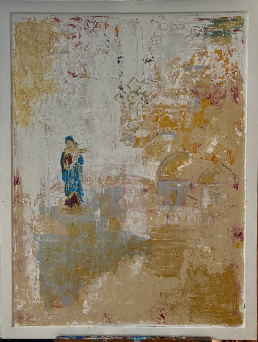 Madonna in vecchio affresco
