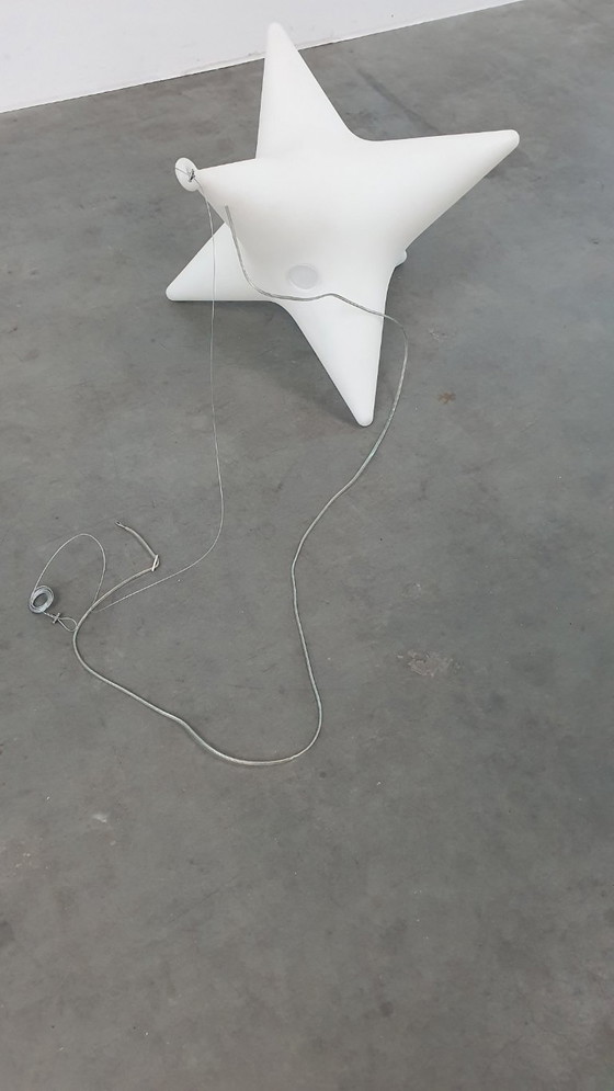 Image 1 of 2x Slide Studio Design Italy Sirio Lampen, weiße Sternform