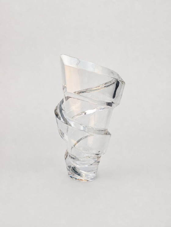Image 1 of Baccarat - Thomas Bastide - Vase - Spiral 20 cm - Crystal