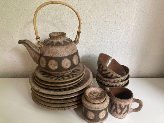 Image 1 of Schönes Teegeschirr, Teeservice (Handwerk)