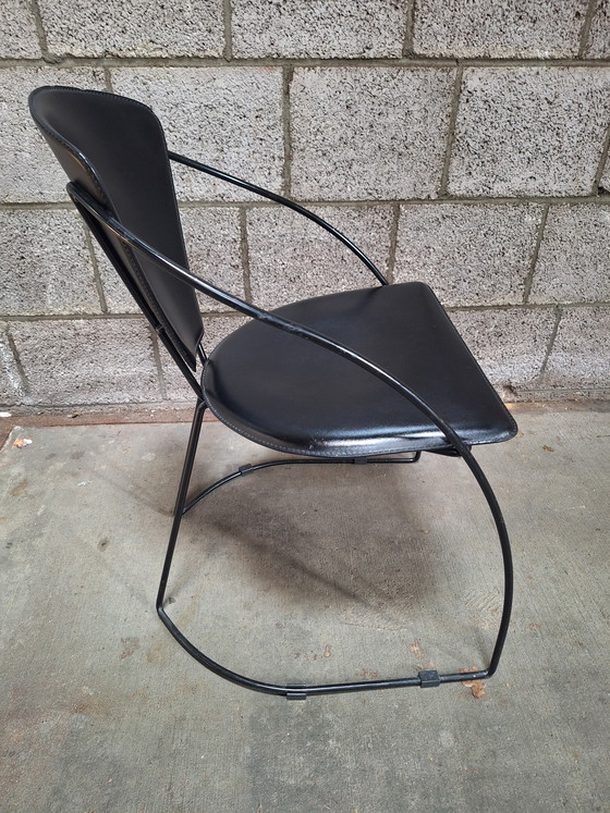 Image 1 of 6 Arrben Linda chairs black