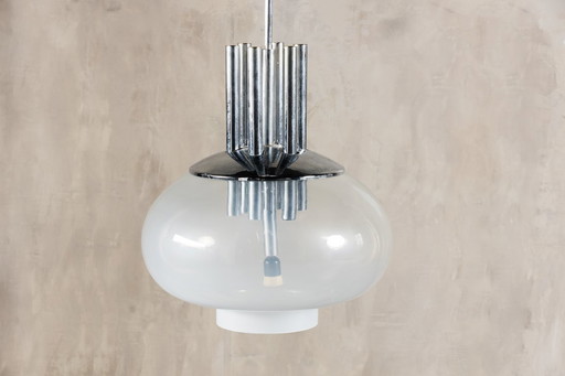 Murano-Glas-Pendelleuchte von Carlo Nason für Mazzega, Italien, 1970er Jahre