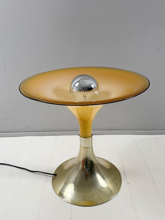Image 1 of Space Age Stehlampe/Tischlampe mit Tulipfuß von Cosack, Deutschland, 1970er Jahre