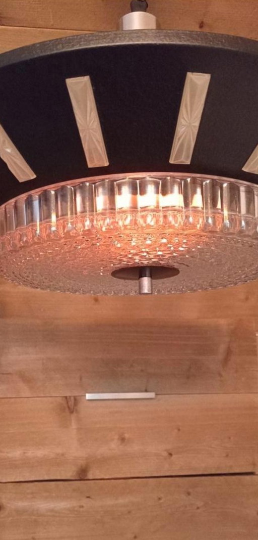 Lampada a sospensione vintage UFO Space Age