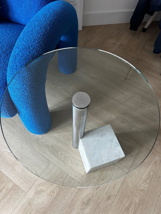 Image 1 of Table d'appoint en verre Metaform de Hank Kwint