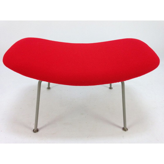 Image 1 of Vintage Oyster fauteuil met voetenbankje van Pierre Paulin voor Artifort, 1965