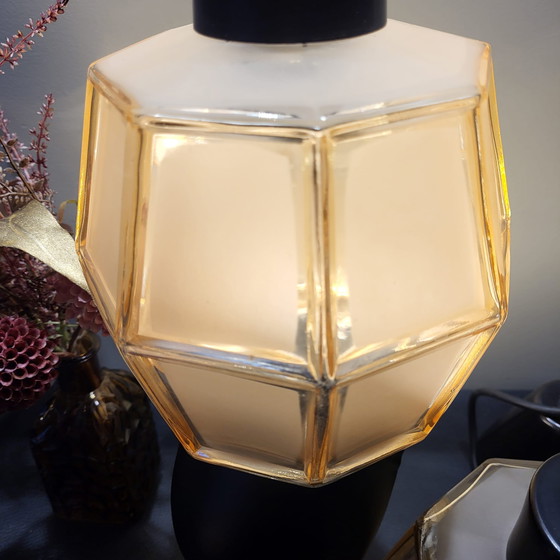 Image 1 of Vintage Glass Lamps - Set of 2