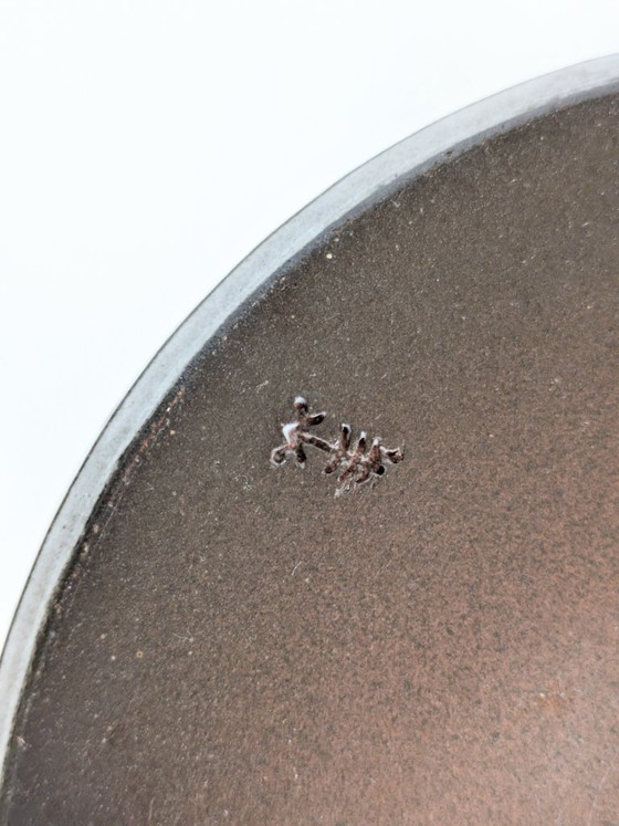 Image 1 of Pot de fleurs en céramique d'atelier ouest-allemand — Sgraffito géométrique, Cologne